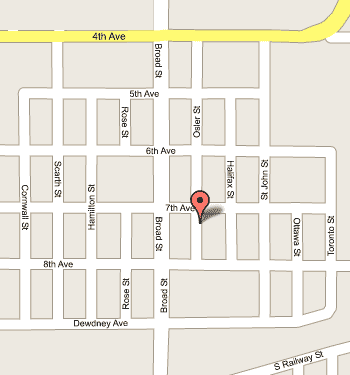 Map of Regina